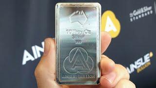 SPOTLIGHT: Ainslie 10oz Silver Stacker Bar