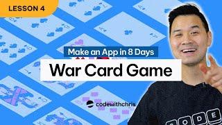 Starting The War Card Game App - Lesson 4 (2024 / SwiftUI)