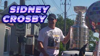 Sidney Crosby and the Stanley Cup in Halifax