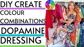 DIY create colour combinations for dopamine dressing