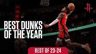 23-24 Best Dunks of the Year | Houston Rockets