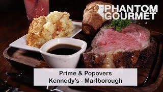 Prime Rib & Popovers at Kennedy's in Marlborough