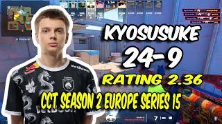 CS2 POV Spirit Academy kyousuke (24/9) vs ENCE (Vertigo) @ CCT Season 2 Europe Series 15