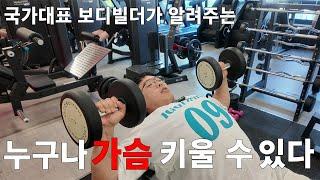 가슴운동,덤벨프레스, 90%가 틀리게 합니다