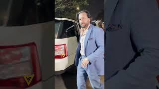 Saif Ali Khan with family exit visual