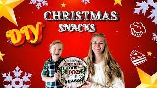 Delicious DIY Christmas Snacks with Baby Vova: Easy Recipes For Kids!