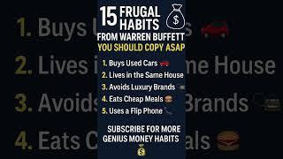 15 Frugal Habits Warren Buffett Swears By – Live Rich by Spending Less!