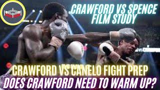 Crawford has Great Counters but takes a while to warm up - Crawford vs Canelo Film Study