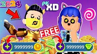 HOW TO GET FREE GEMS AND COINS IN PKXD! || PK XD GEMS AND COINS 2024 ||PK XD FREE GEMS TRICK 2024