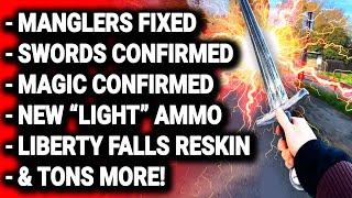 NEW CITADELLE DES MORTS INFO IS CRAZY - "LIGHT" AMMO, MAGIC, LIBERTY FALLS RESKIN LTM & MORE!