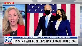 Democrat Rep. Abigail Spanberger Dodges Question On Whether She Would Support Biden In 2024