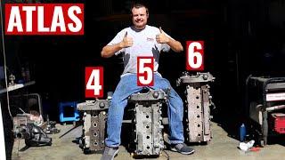 GM Atlas 4 vs 5 vs 6 Cylinder Engine Comparison