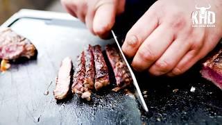 Karl-Heinz Drews - Steak und Grilled Cheese-Sandwich