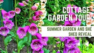  Summer Cottage Garden Tour | Seedling Update & She Shed Reveal 