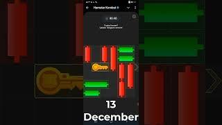 13 December Hamster Kombat Mine Game Today