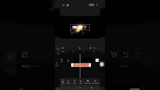 GOLDEN DUST TEXT ANIMATION TUTORIAL IN CAPCUT/TEXT ANIMATION TUTORIAL #capcut #capcutedit #shorts