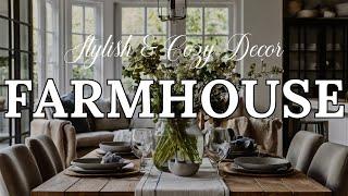 Modern Farmhouse Dining Room Ideas | Stylish & Cozy Decor