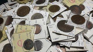 I Bought A Huge Coin Collection: Rare & Exciting Copper Coins (PLUS ONE BIG MISTAKE) - Paid $660