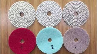 4step Polishing Pad China diamond tools manufacturer  Little Ant