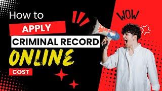 how to apply volunteer criminal record check in Canada | Canada Immigration Explore