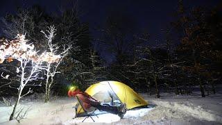 Winter Backpacking in the Snow in Waupaca Wisconsin | Winter Camping Workshop with NOW OUTDOORS