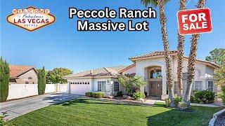 Peccole Ranch Home Tour | Massive Lot | Las Vegas Home for Sale | Summerlin | RV Parking  Re-Upload*