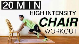 20 Minute High Intensity Chair Workout