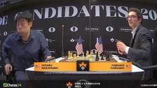 Hikaru crushes world #2 Fabiano and makes comeback in Candidates 2024 | Round 8