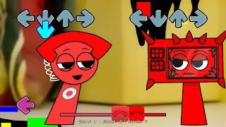 FNF NEW Sprunki OC REAL All Phases Sings Sliced (Incredibox Sprunki/FNF Mods)