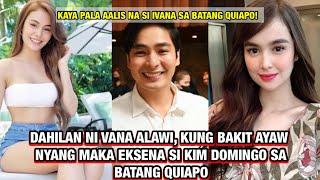 IVANA ALAWI AALIS SA BATANG QUIAPO DAHIL KAY KIM DOMINGOMAY SOMETHING #viral #trending