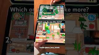 My house vs the house of my best friend 🩷 in Toca Boca ￼