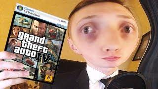 так нубик играет в gta 4...