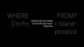 PRODUCT ISLAND FLOPTROPICA #proudfloptropican #buymyproduct #jiafeiproducts#jiafeiussy#floptok