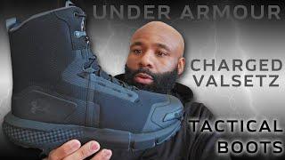 UA Charged Valsetz Tactical Boots ️ Zip vs 4E | Under Armour