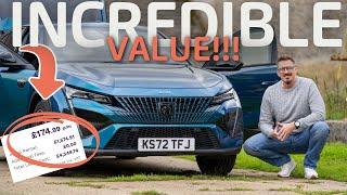 The world's CHEAPEST great car!!!! Peugeot 408 Review.