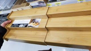 3 Tier Expandable Bamboo Cabinet Organizer by MainStays Walmart