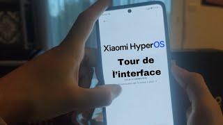 Xiaomi HyperOS Tour de l'interface