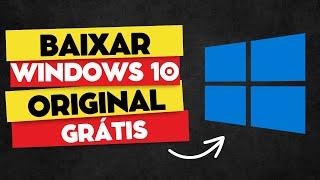 COMO BAIXAR O WINDOWS 10 GRÁTIS (2024) - DOWNLOAD DO WINDOWS 10 ORIGINAL DIRETO DO SITE DA MICROSOFT