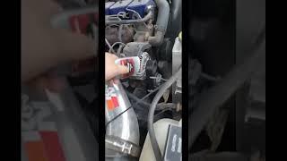 Stop a belt squeak with deodorant  #12valvecummins #12valve #vagabondbuilds #truck