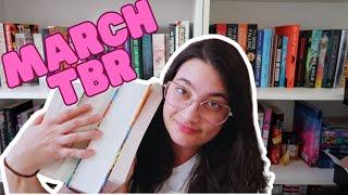 MARCH TBR [feat. bookemon and roll of reads] 