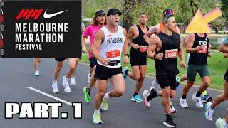 MELBOURNE MARATHON RACEDAY VLOG - Part 1