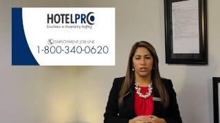 Employment Opportunities with HotelPro