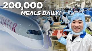 Inside Qatar Airways - How do they make 200,000 Airplane Meals a day?