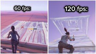 60 fps vs 120 fps