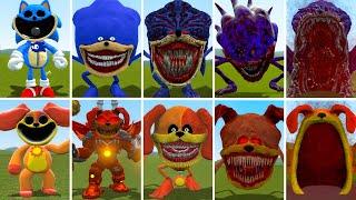 EVOLUTION OF ALL NEW SONIC VS DOGDAY SMILING CRITTERS POPPY PLAYTIME CHAPTER 3 In Garry's Mod!