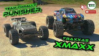 Traxxas X-Maxx mit 17/50 Übersetzung und Team Corally Punisher