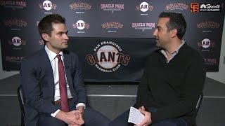 Giants general manager Scott Harris 1-on-1 with Alex Pavlovic I NBC Sports Bay Area