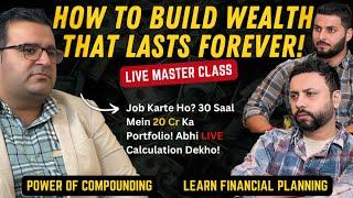 Getting Rich Masterclass: Learn Financial Planning & Wealth Building @Sanjay_Kathuria MisfitHumans