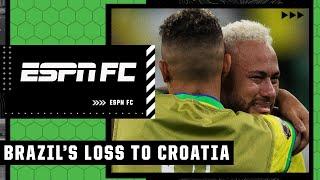 BRAZIL OUT after PK loss to Croatia  [FULL REACTION] | ESPN FC