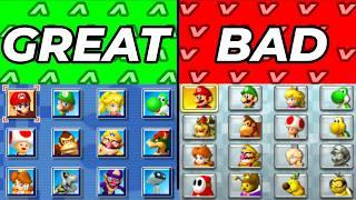 Ranking Character Rosters from Every Mario Kart Game